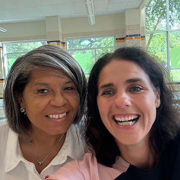 Lesli Skolarus and Dori Collins